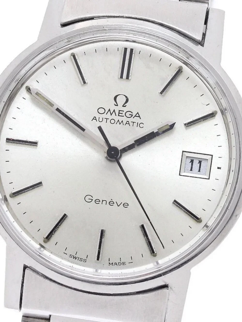 OMEGA Geneve 166.0163 Date cal.1012 Silver Dial Automatic Men's Watch_956872